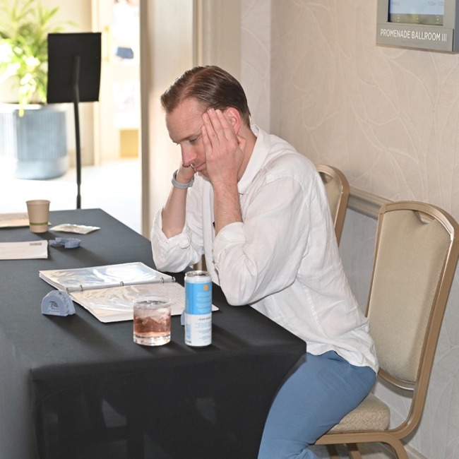 dr pliska deep in thought